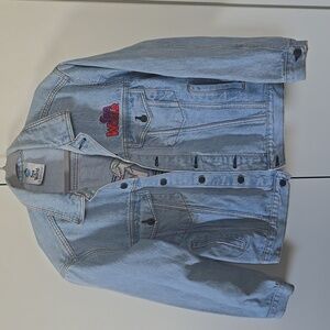 Sea World Light Blue Women's Denim Jacket